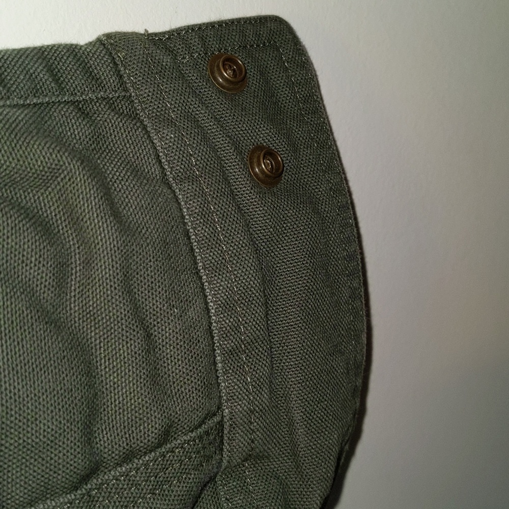 Carhartt Men's Size L Lined Snap Front Barn Chore Jacket Shacket Custom Logo - Picture 9 of 12